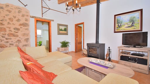 Finca Son Sitges Гостиная