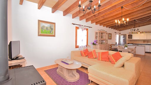 Finca Son Sitges Гостиная