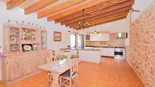 Finca Son Sitges Обеденная зона