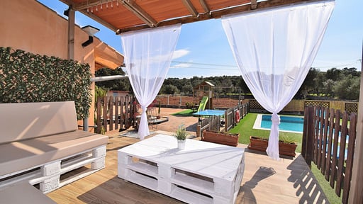 Finca Son Sitges Гостиная