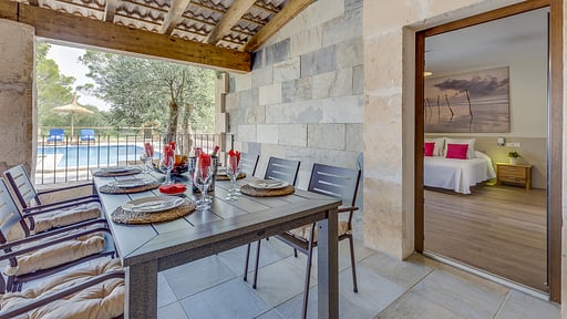 Finca Son Ullastre Terraza/balcón