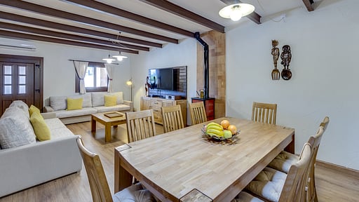 Finca Son Ullastre Zona de comedor