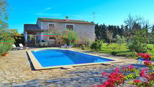 Finca Son Tresco Бассейн