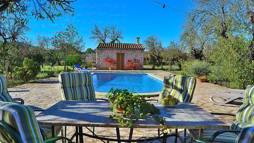 Finca Son Tresco Терраса/веранда