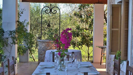 Finca Son Tresco Терраса/веранда