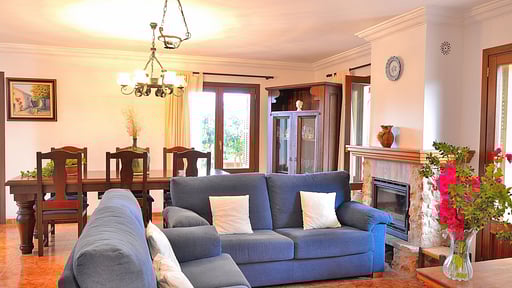 Finca Son Tresco Гостиная 