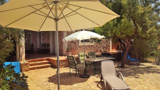 Finca Son Tresco Терраса/веранда