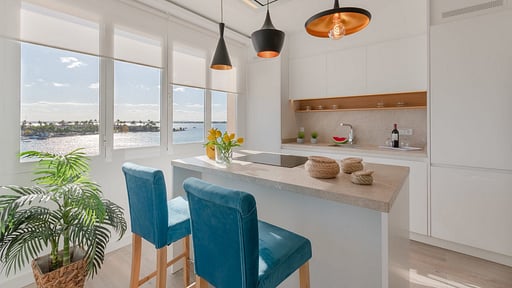 First Line Apartment Dining area