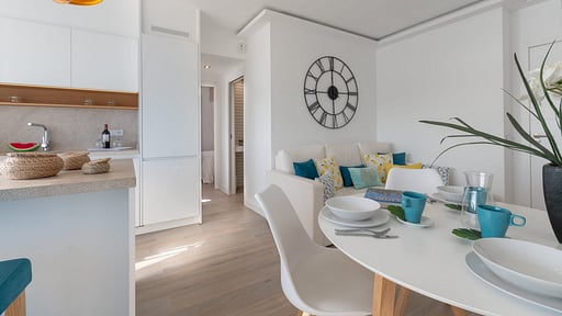 First Line Apartment Dining area