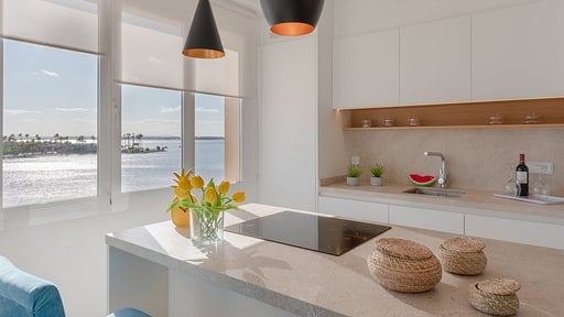 First Line Apartment Kitchen