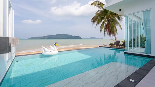 Fisherman Way Beachfront Infinity Pool Villa Three Schwimmbad