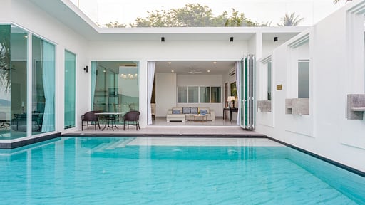 Fisherman Way Beachfront Infinity Pool Villa Three Schwimmbad