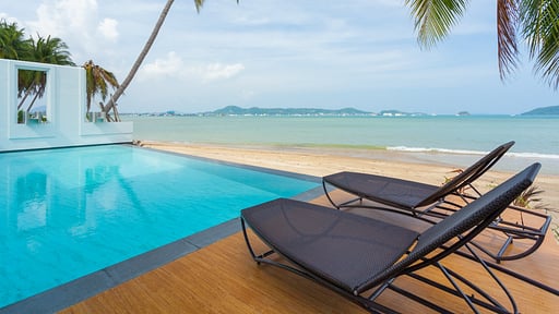 Fisherman Way Beachfront Infinity Pool Villa Three Schwimmbad