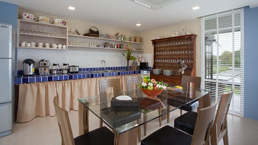 Fisherman Way Garden Pool Villa Dining area 2