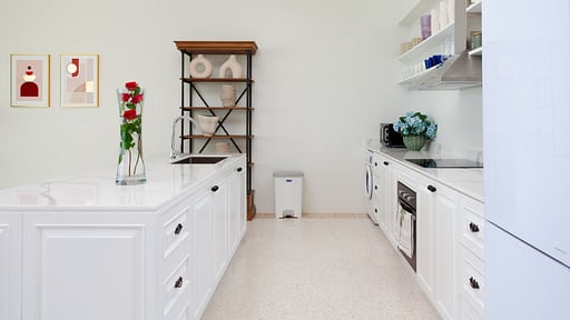 Fisherman Way Seafront Pool Suite Three Kitchen