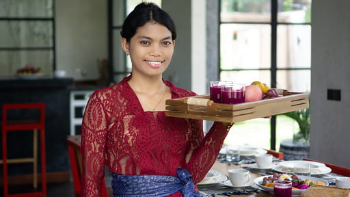 Flo House Villa staff
