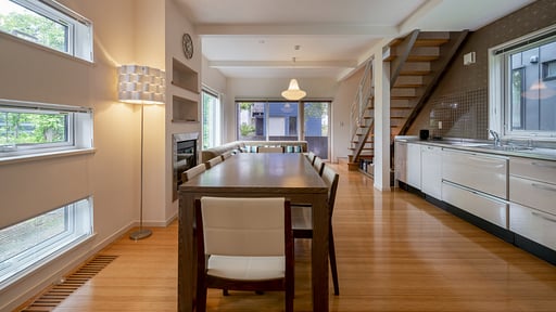 Fo Sho Sansou Chalet Dining area