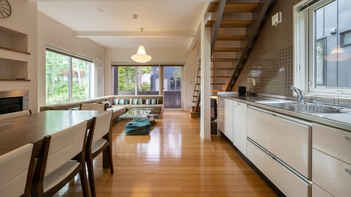 Fo Sho Sansou Chalet Kitchen