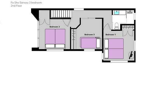 Fo Sho Sansou Chalet Floor plan