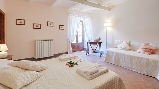 Fontanina House Schlafzimmer 1