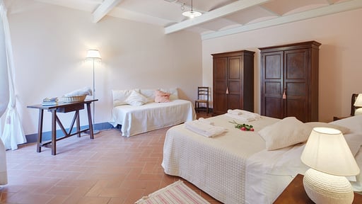 Fontanina House Schlafzimmer 1