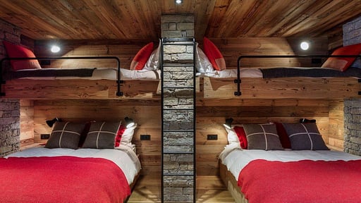 Chalet Fontany Schlafzimmer 3