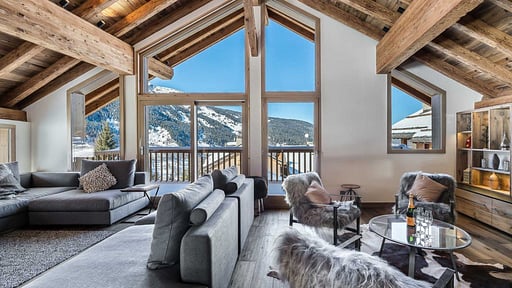 Chalet Fontany Wohnbereich
