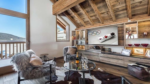 Chalet Fontany Wohnbereich