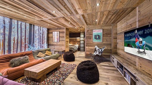 Chalet Fontany Wohnbereich