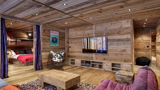 Chalet Fontany Wohnbereich