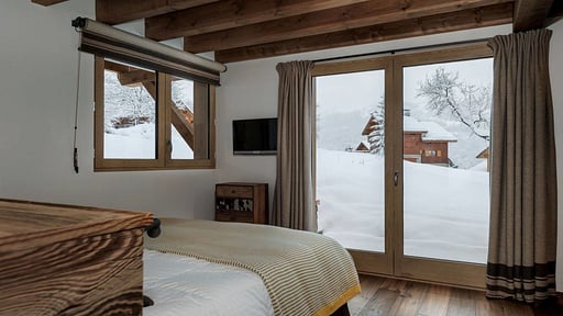 Chalet Fontany Schlafzimmer 4
