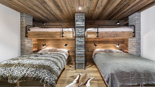 Chalet Fontany Schlafzimmer 3