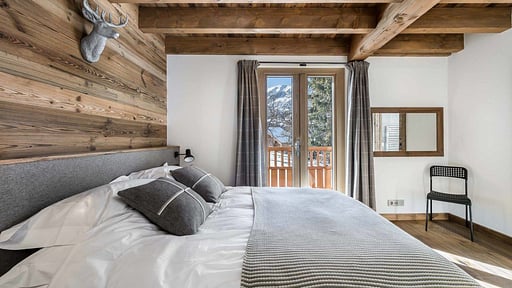 Chalet Fontany Schlafzimmer 5