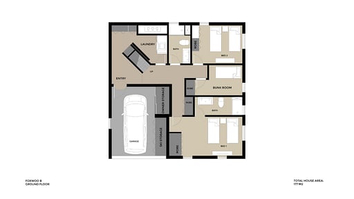 Foxwood House B Floor plan