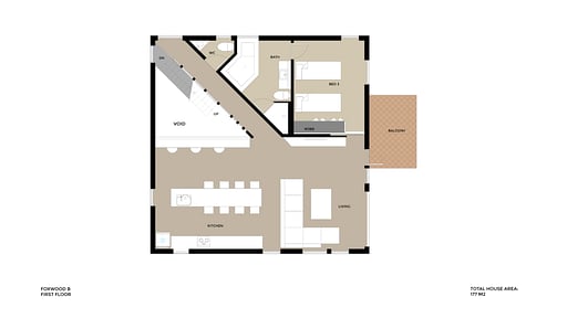 Foxwood House B Floor plan