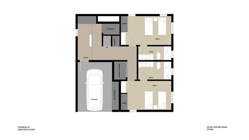 Foxwood House D Floor plan