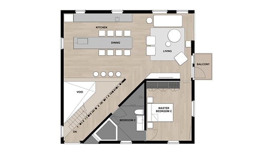 Foxwood House E Floor plan