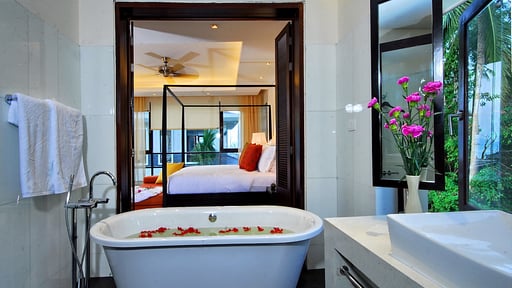 Frangipani Pool Villa Bedroom 1