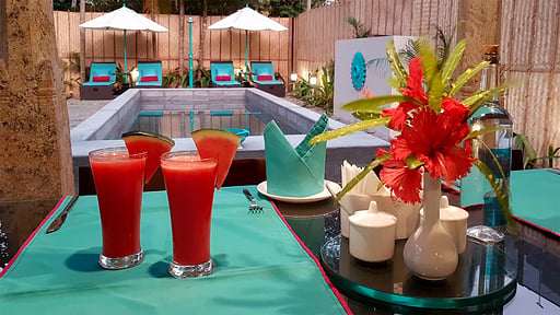Frangipani Villa Marari Terrace/Veranda
