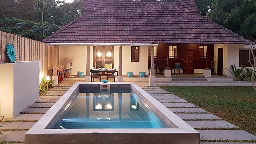Frangipani Villa Marari Swimming pool