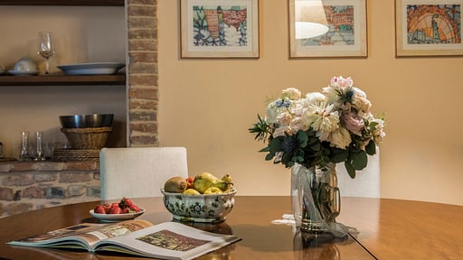 Frantoio Apartment Dining area