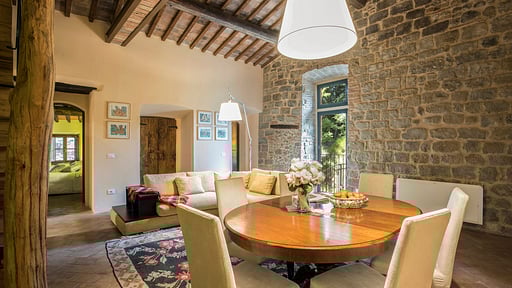 Frantoio Apartment Dining area