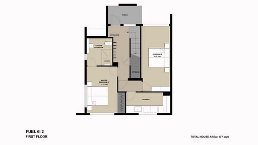 Fubuki House 2 Floor plan