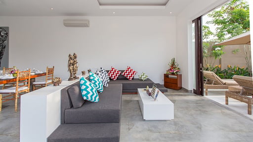 Villa Gajah Seminyak Living room
