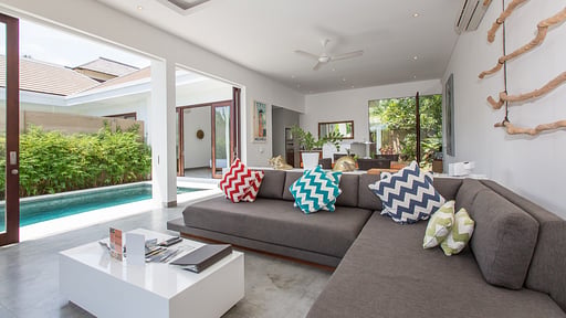Villa Gajah Seminyak Living room
