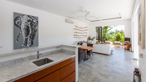 Villa Gajah Seminyak Kitchen
