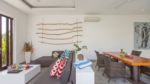 Villa Gajah Seminyak Living room