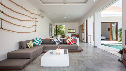 Villa Gajah Seminyak Living room