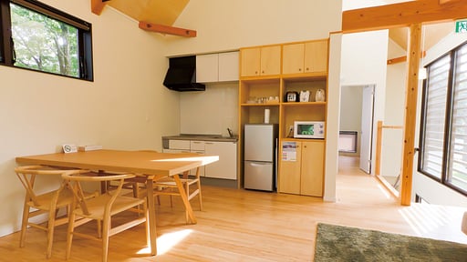 Gakuto Villas Dining area