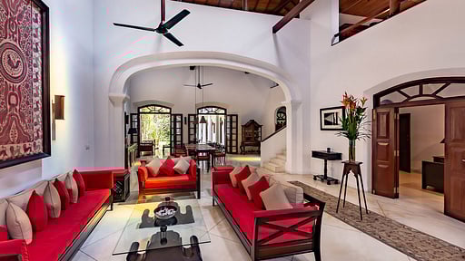 Galle Fort No39 Living room